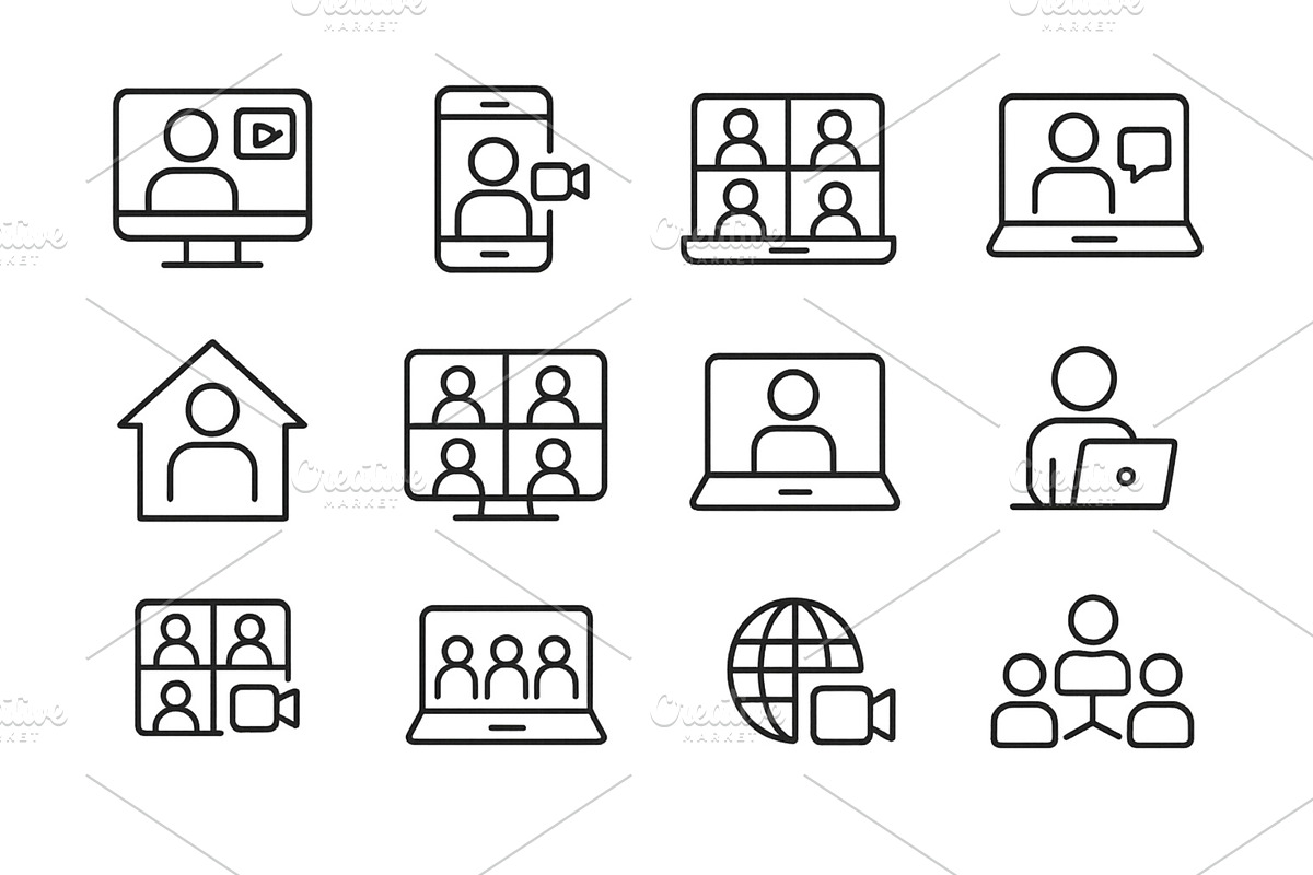 Digital communication tools for, a Person Illustration by ZinetroN