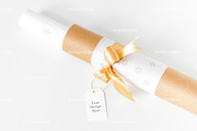 Gift tag mock up, a Mockup by Grace White (Thumbnail 1 of 3)