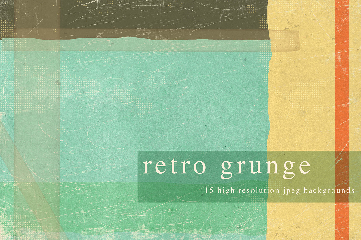 Retro grunge backgrounds, a Texture Graphic by Paper Farms (Photo 1 of 2)