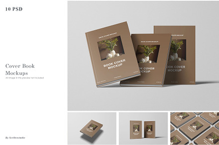 Cover Book Mockups, a Books & Magazine Mockup by scribrostudio