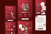 Christmas Holiday | Email Templates, an Email Template by Studio Mayde (Thumbnail 6 of 8)
