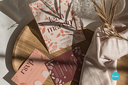 Floral Modern Wedding Invitation Set, an Invitation Template by StudioVonBraitenberg (Thumbnail 7 of 10)