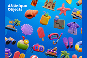 Holiday 3D Icons, an Object 3D Model by Rakata Studio (Thumbnail 6 of 7)