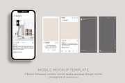 Minimal Web & Mobile Mockup Kit, an iPhone Mockup by Mockstore (Thumbnail 23 of 30)