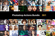 Photoshop Actions Bundle 30/1, an Action Add-On by PSD Action (Thumbnail 1 of 32)