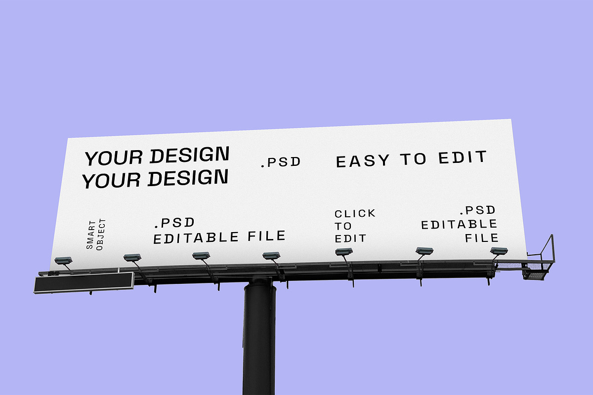 Urban Billboard Mockup, an Advertising Mockup by Voar Mockups