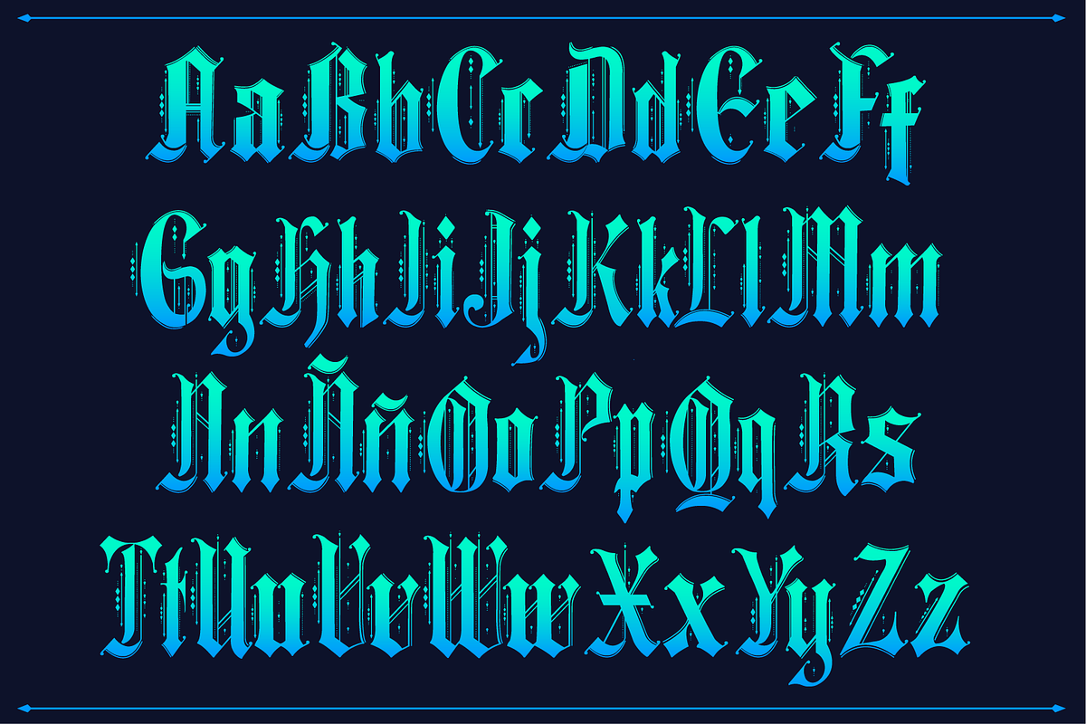Ethelvina Font preview 2