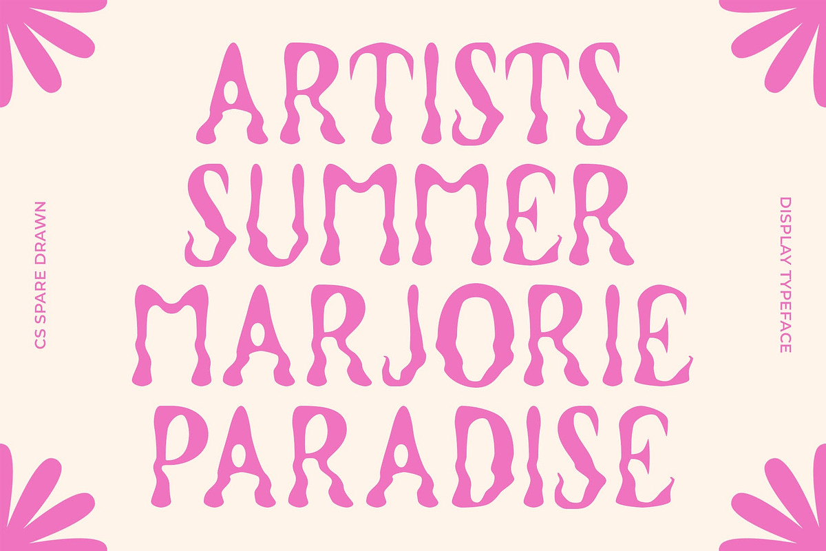 CS Spare Drawn, a Sans Serif Font by Craft Supply Co. (Photo 2 of 8)