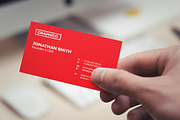 Simple Modern Business Card 43, a Business Card Template by ND Design (Thumbnail 3 of 8)
