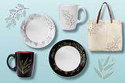 Leaves veins set, an Object Graphic by Digital illustration shop (Thumbnail 7 of 9)
