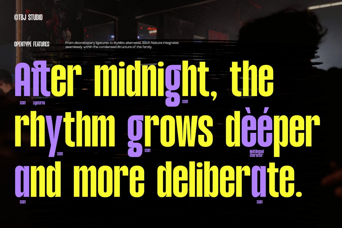 TBJ Margin Condensed – Strong Bold, a Font by Taboja Studio (Photo 4 of 15)