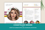 Makeup Artist Resume Template, a Resume Template by Stanin Studio (Thumbnail 1 of 11)
