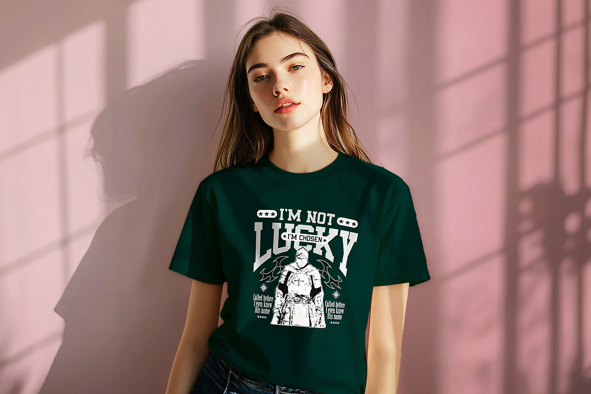 I Am Chosen Digital Shirt Design, a Graphic by Vector Portal (Photo 2 of 5)