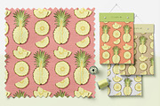 Tender pineapple - pattern, a Pattern Graphic by Yummy (Thumbnail 5 of 7)