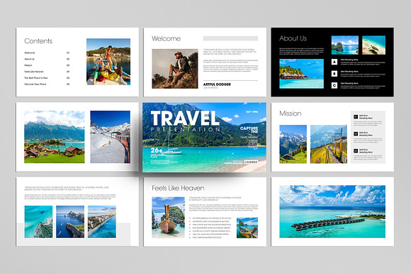 Wanderlust Travel Presentation preview 8