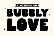 Bubbly Love A Playful Bubbly Font, a Handwritten Font by Prestige Artsy Studio (Thumbnail 1 of 10)