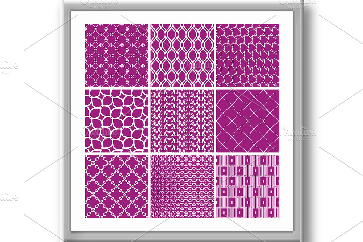 Big Set of Modern Vector Seamless, a Pattern Graphic by FineArtStudio (Photo 3 of 3)