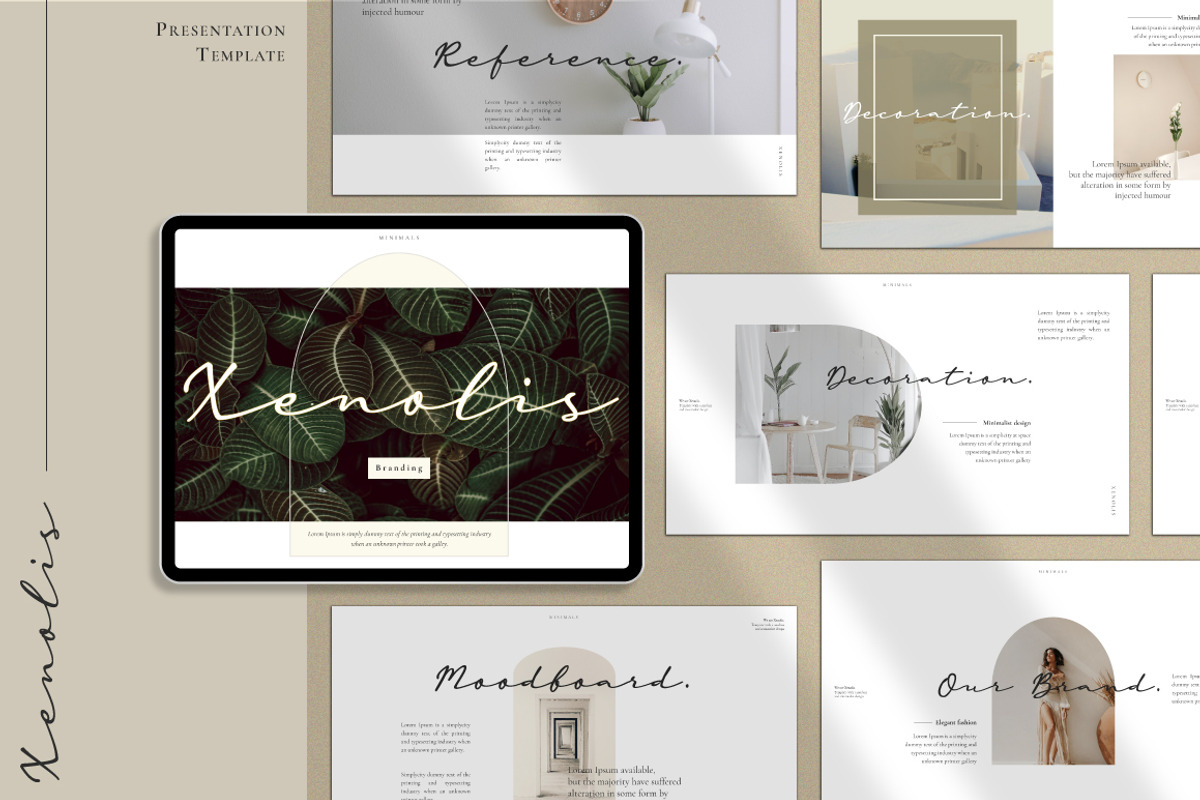 Xenolis - Google Slides Template, a Presentation Template by Secret Visual (Photo 1 of 10)