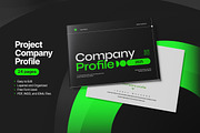 Project Company Profile Template, a Brochure Template by TMint Play (Thumbnail 1 of 8)