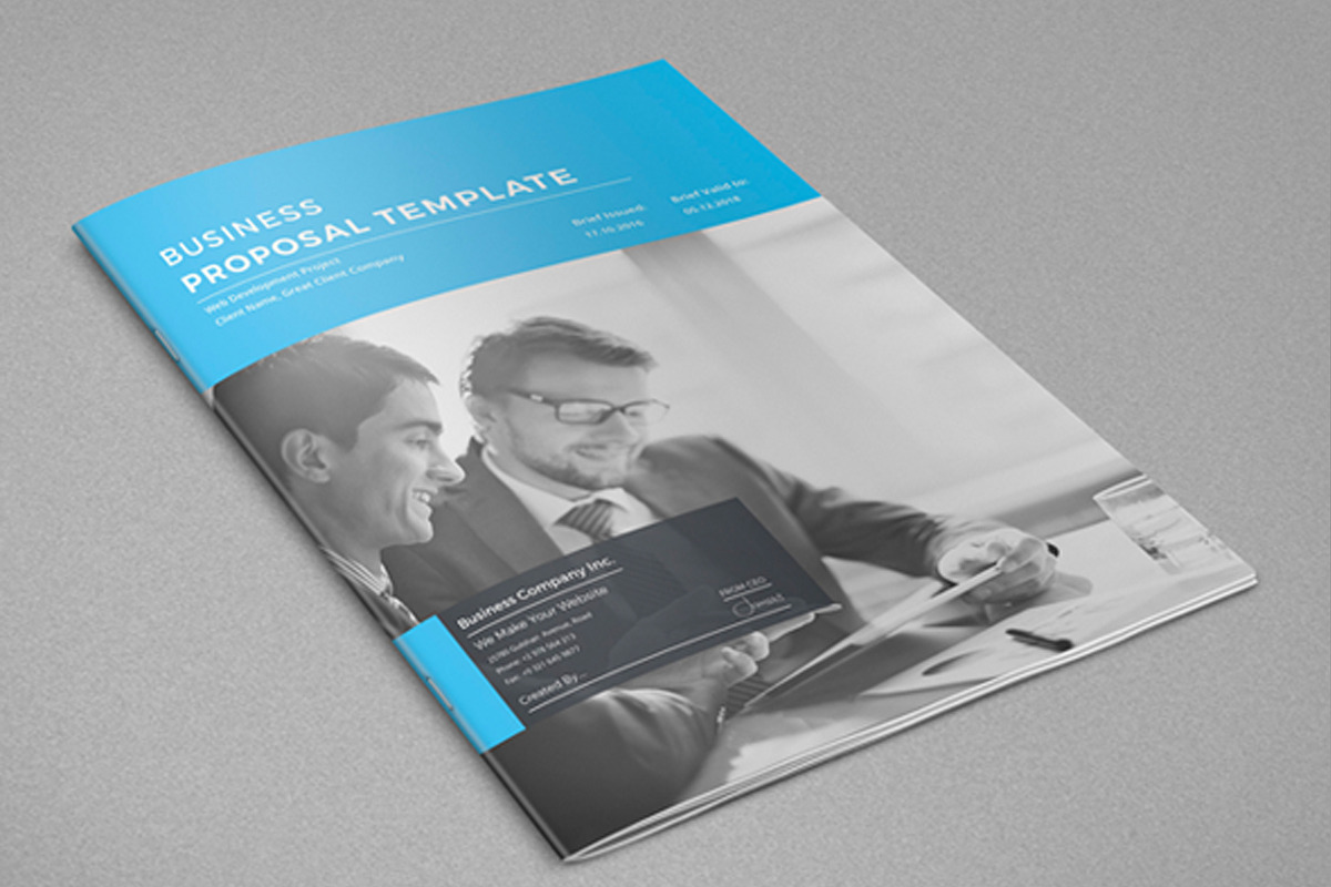 Business Proposal, a Stationery Template by obidullah_01 (Photo 2 of 13)