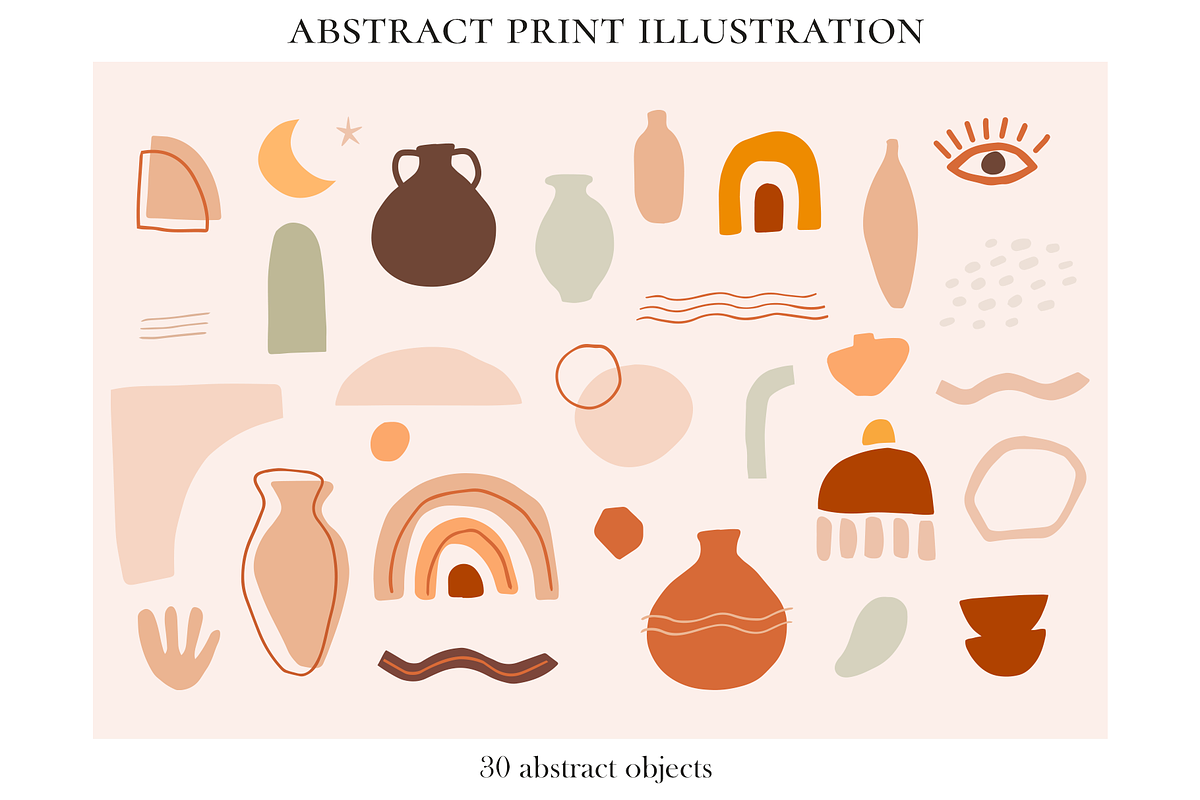 Abstract Woman Illustrations Prints, an Illustration by ms Julia Nova (Photo 5 of 9)