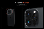 iPhone 14 PRO Mockup, an iPhone Mockup by Mocku (Thumbnail 13 of 17)