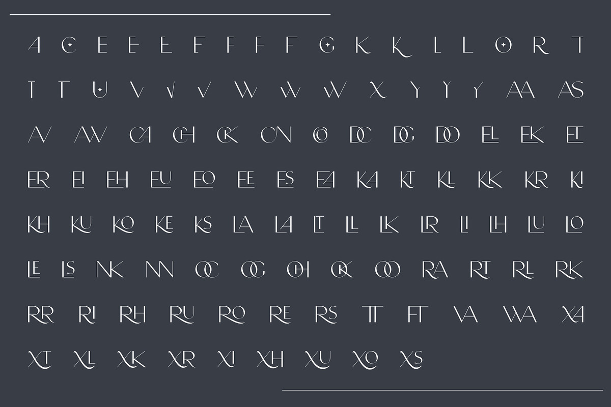 Schoonheid - Thick and Thin Font, a Font by Intuisi Creative (Photo 9 of 10)