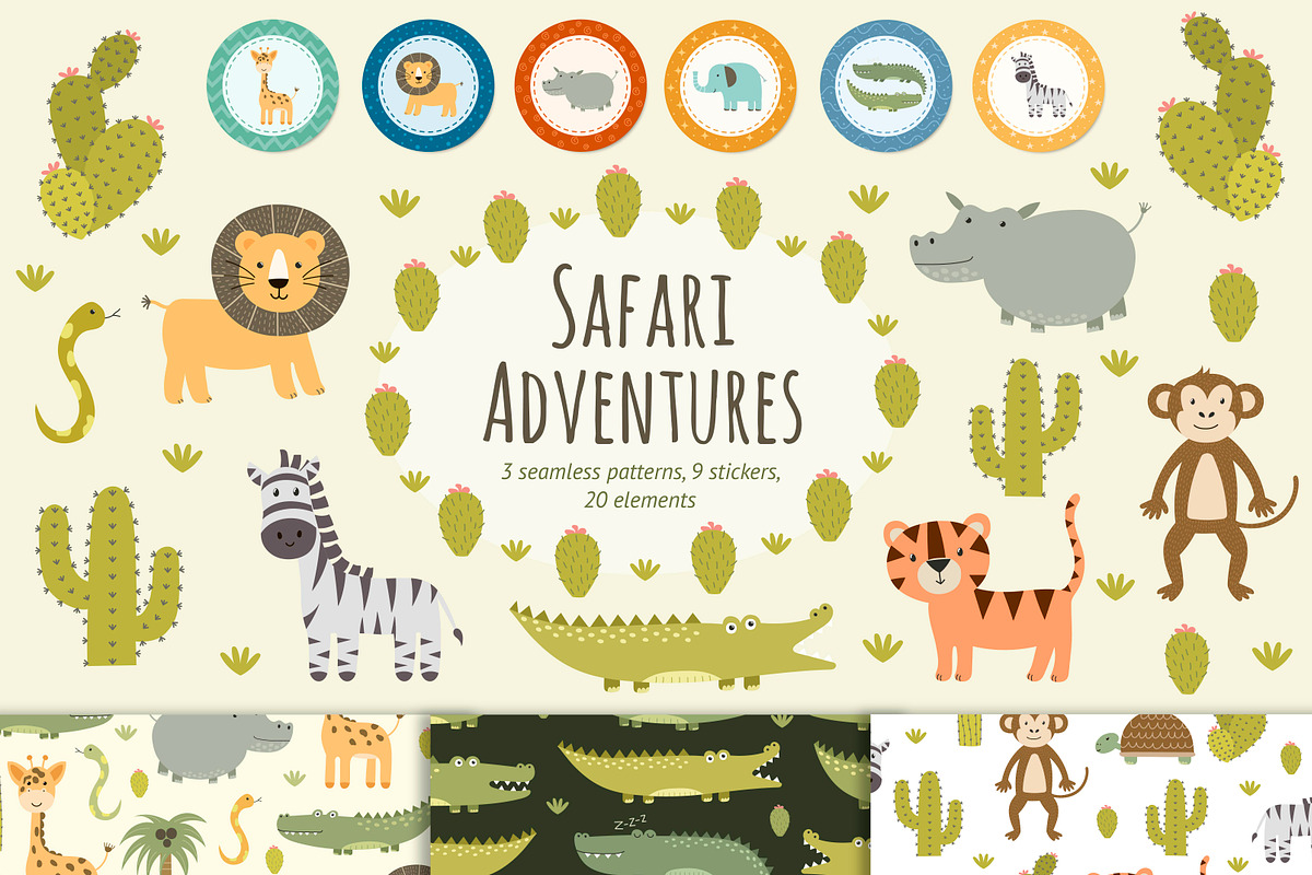 88% OFF! Awesome Graphic Bundle, an Animal Illustration by Gulnara Sabirova (Photo 8 of 28)