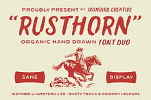 Rusthorn - Font Duo