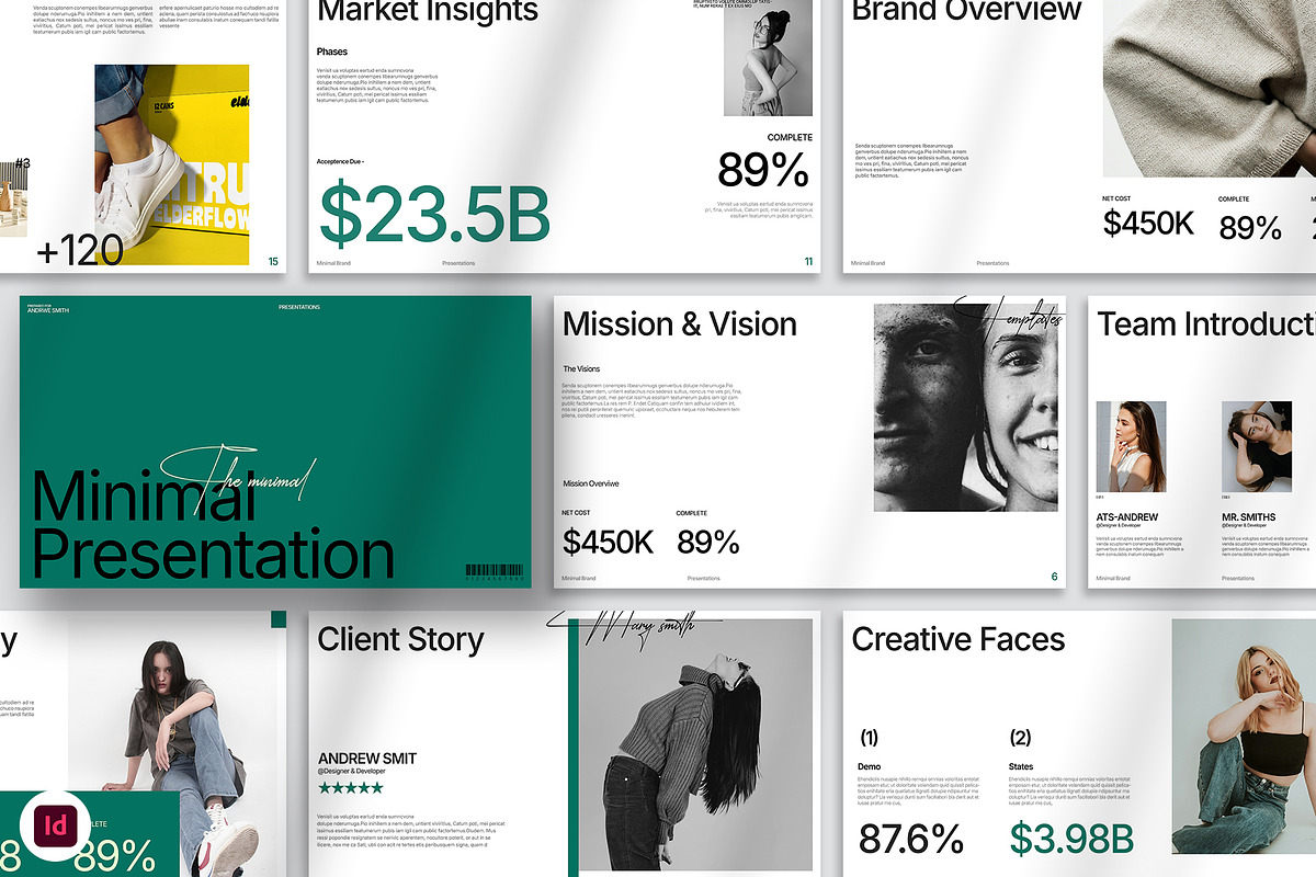 Minimal Presentation Template, a Presentation Template by Oriofix (Photo 1 of 10)