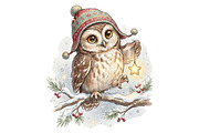 Cozy Winter Animals Clipart Bundle, an Animal Illustration by T-shirt Pond (Thumbnail 7 of 26)