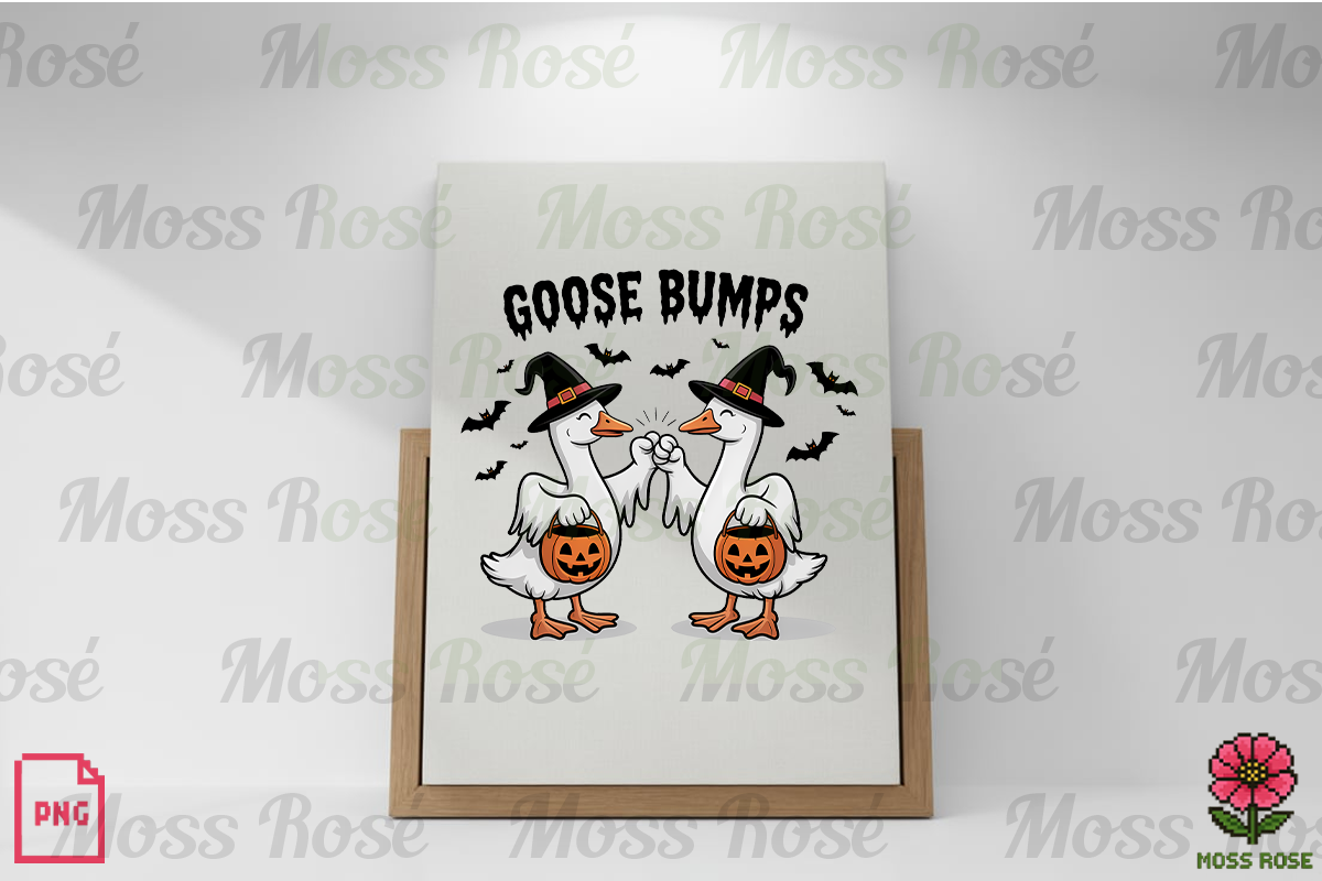 Goose Bumps Halloween PNG, a Graphic by Moss Rose (Photo 2 of 3)