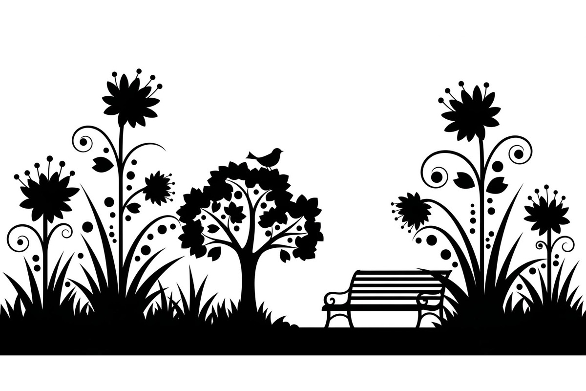 Garden Bunny Silhouette Bundle, an Illustration by jahid234 (Photo 3 of 48)