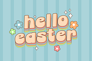Chunky Angela - Retro Display Font, a Handwritten Font by Keithzo (Thumbnail 4 of 9)