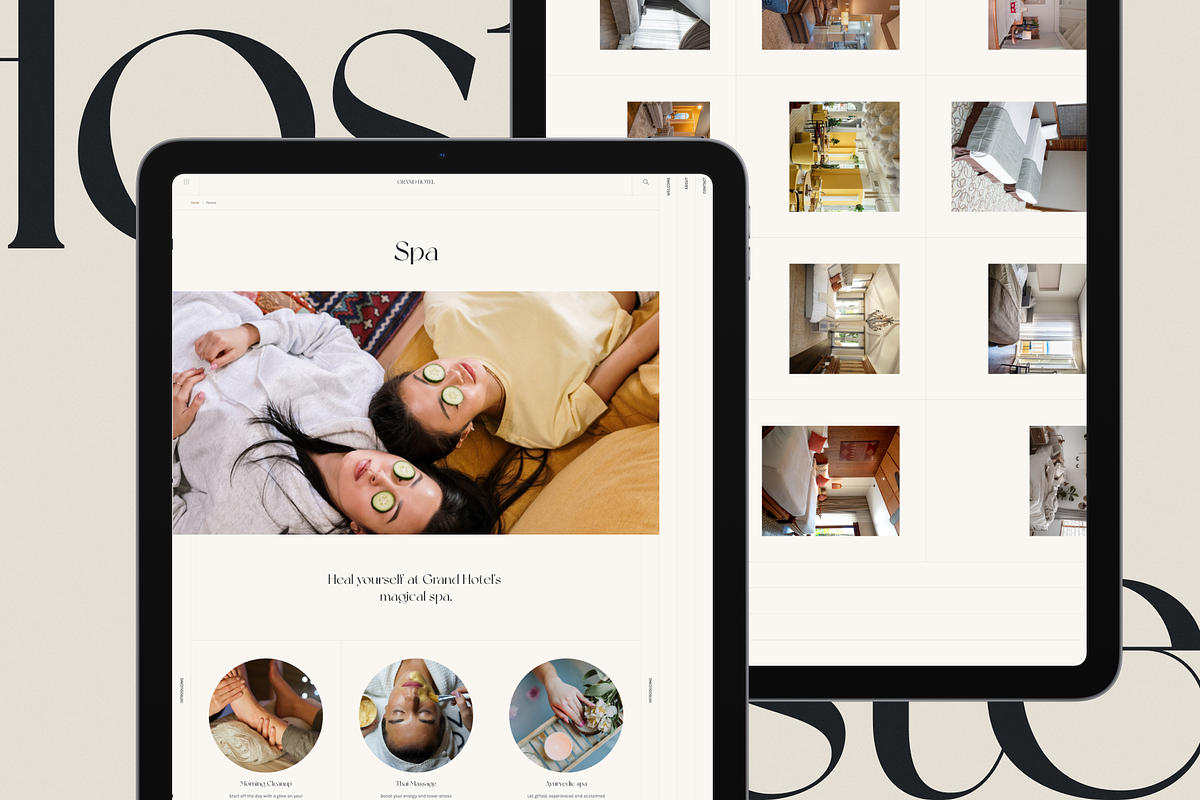 Hostel - Hotel & Restaurant Template, an UI Kit Template by YoArts (Photo 2 of 5)