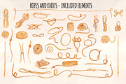 Ropes and Knots Watercolor Bundle, a Decorative Illustration by Violet LeBeaux (Thumbnail 2 of 3)