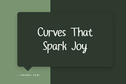 Kruwel Curl – Sans, a Sans Serif Font by Gookkis Studio (Thumbnail 2 of 17)