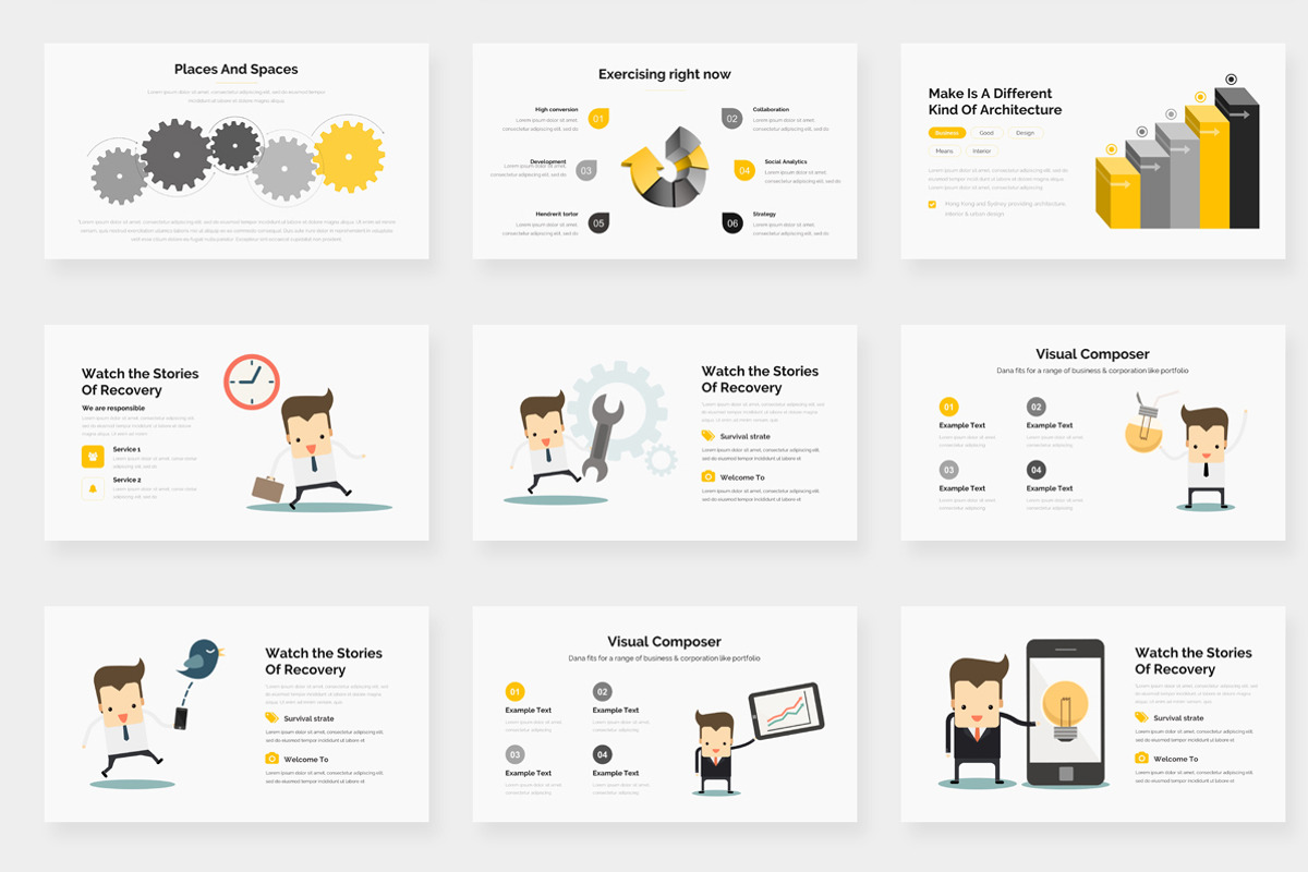 Agencify Pitch Deck Google Slide Tem, a Presentation Template by One Percent Studio (Photo 19 of 19)