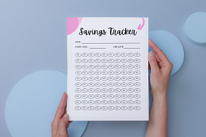 Savings Tracker Printable