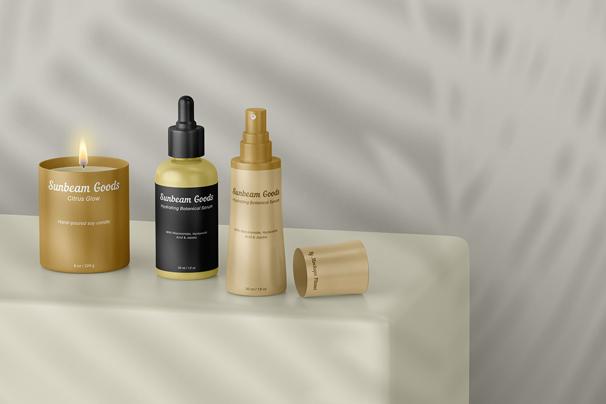 Skin Care Set Mockup, a Mockup by Mockups Planet (Photo 1 of 2)