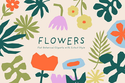 Cut Flowers, an Object Graphic by Léo Alexandre