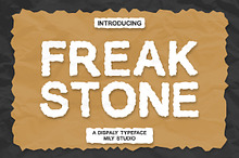 Freak Stone - Display Typeface