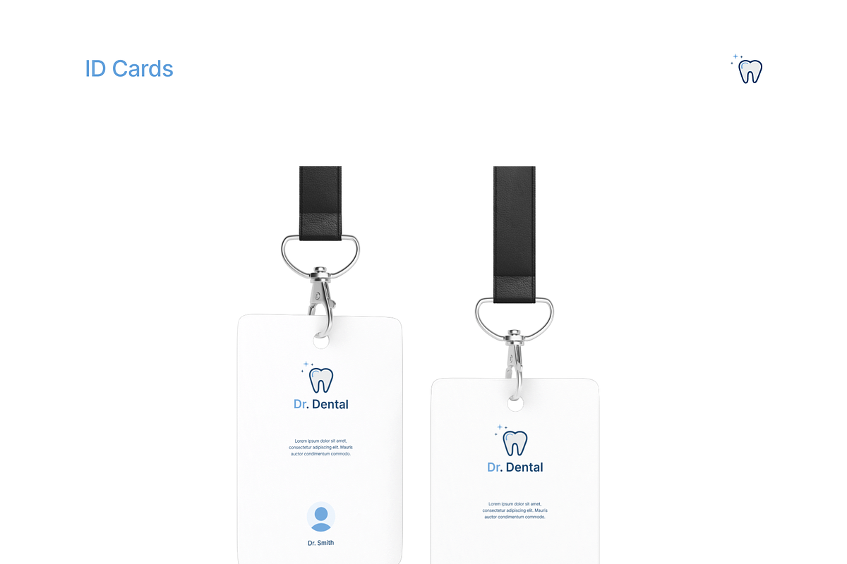 Dental Clinic Figma Brand Kit, a Branding & Logo Template by EGO Creative Innovations (Photo 3 of 8)