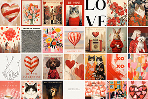 Valentine's Day Love Posters & Cards