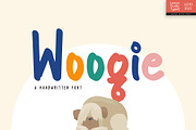 Woogie - Cute Handwritten, a Handwritten Font by Lemon Studio Type (Thumbnail 1 of 8)
