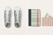 Geo pattern collection, a Pattern Graphic by Nicetoseeya (Thumbnail 3 of 4)