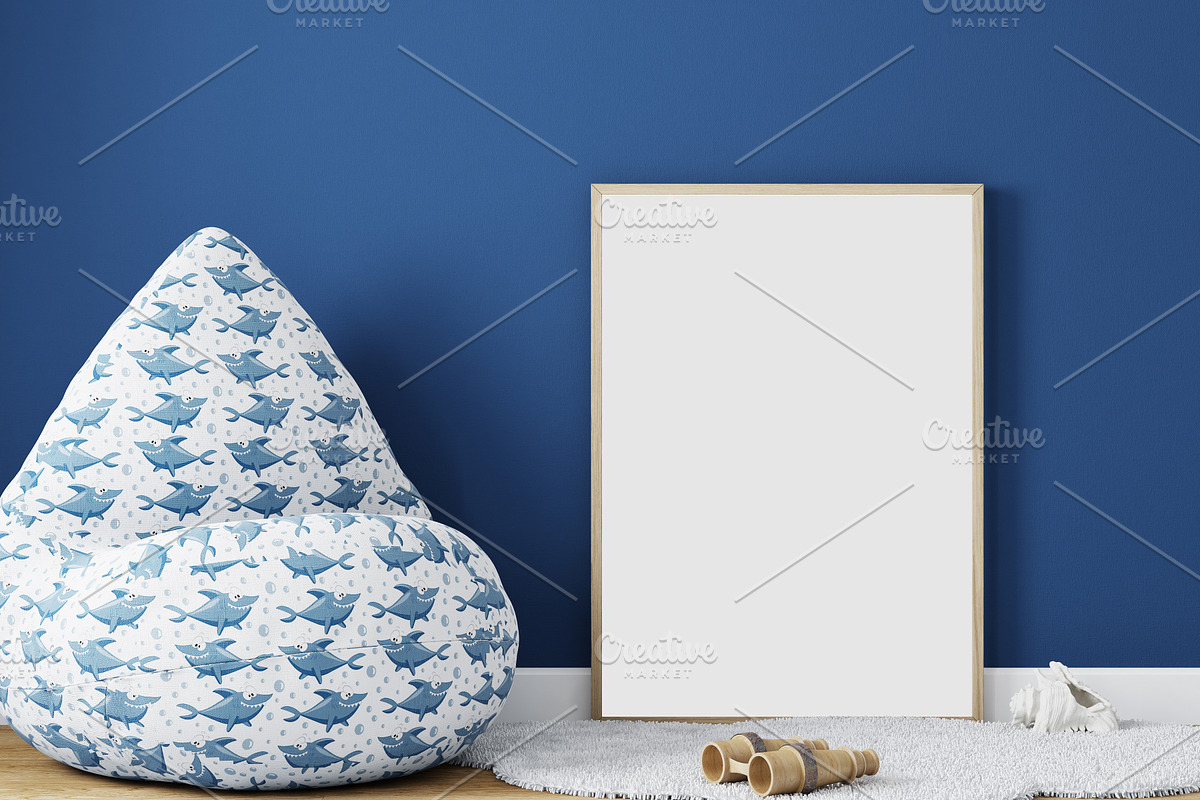 Frame Mockup Bundle Kids - 46, a Household Mockup by Mockup Shop (Photo 10 of 20)