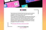 Gradient Tumblr Theme, a Websites & App Template by Themelantic (Thumbnail 4 of 7)
