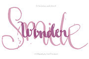 Handwritten words demo, a Texture Illustration by MendozaVergara (Thumbnail 2 of 4)