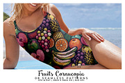Fruits Cornucopia, a Pattern Graphic by Digital Art Creations (Thumbnail 5 of 6)